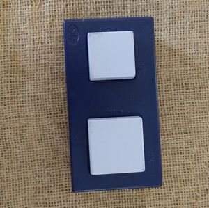 Vintage Creative Memories Square Punch Large & Small Squares Gift Tag Maker